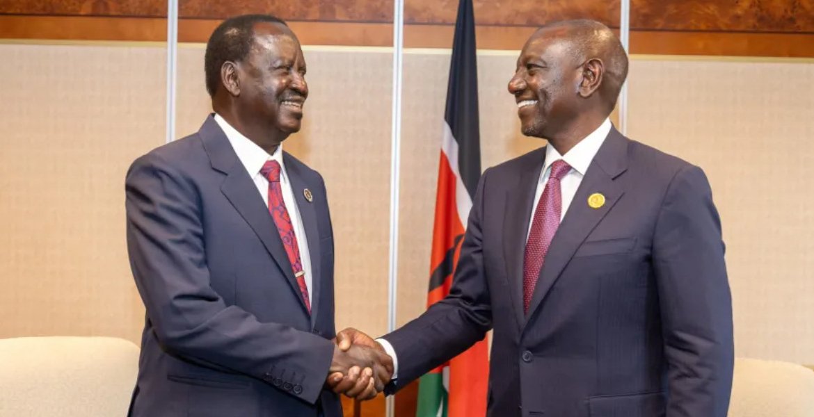 President William Ruto and Former Prime Minister Raila Odinga Ruto’s Government Targets Nyanza with Ambitious Development Blueprint