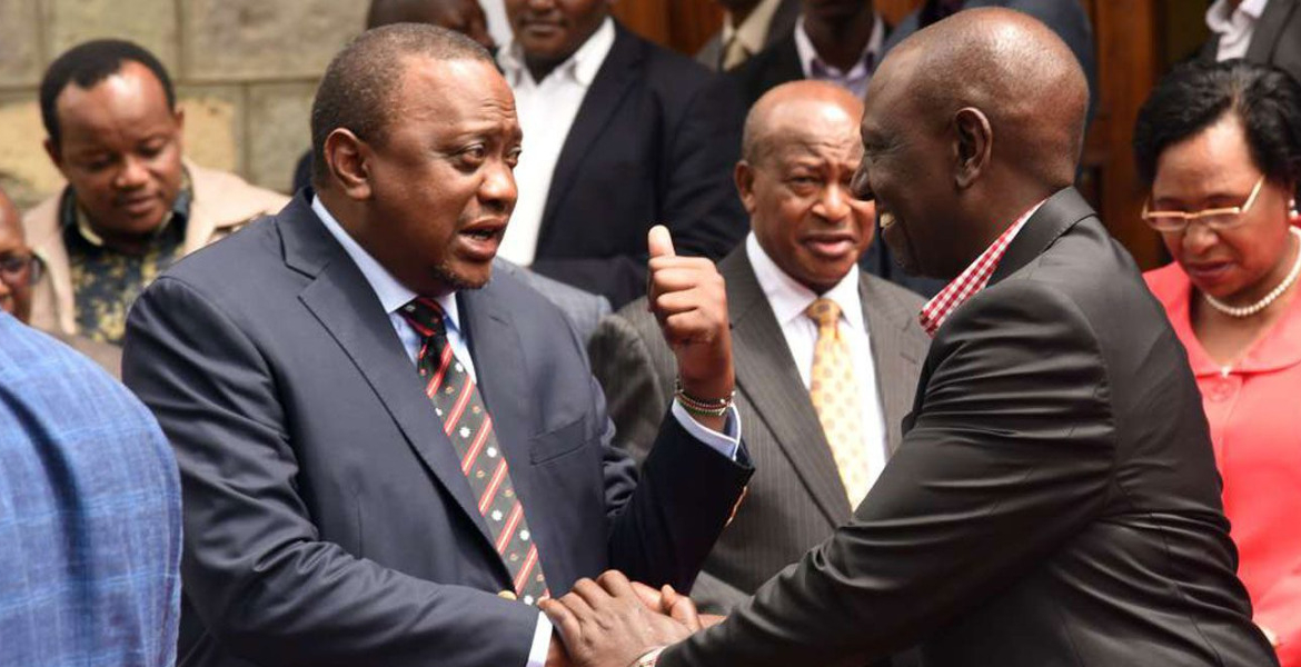 President William Ruto and Uhuru Kenyatta Ruto Allies Accuse Uhuru of Incitement as Political Tensions Resurface