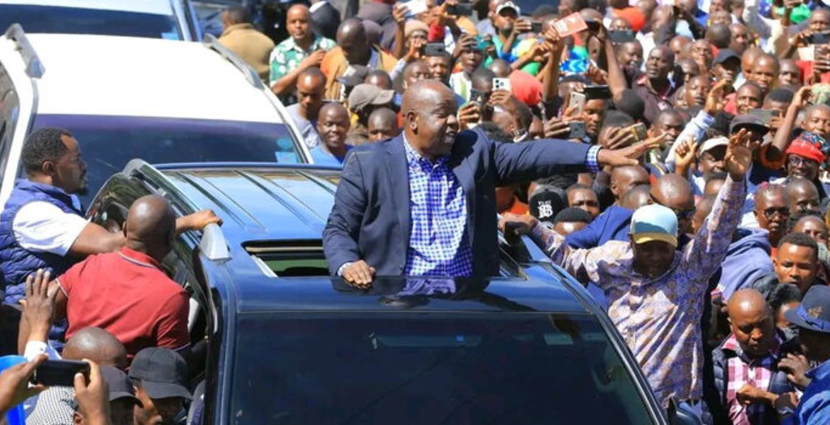 Former Interior Secretary Fred Matiang'i Fred Matiang’i Declares 2027 Presidential Bid in Kisii Homecoming Tour