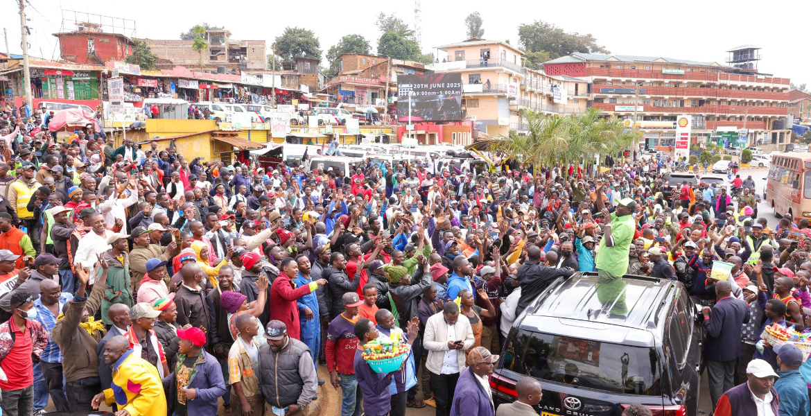 Democracy for Citizens Party Leader Rigathi Gachagua Gachagua Faces Backlash Over Past Support for Police Crackdowns Against Protests