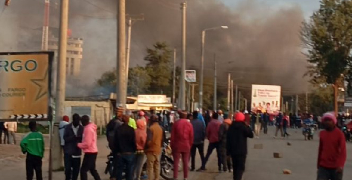 Nyandarua County Government Offices and Parking Space set on Fire During Protests How a Five-Minute Gang Raid Destroyed Sh200m in Nyandarua County Assets