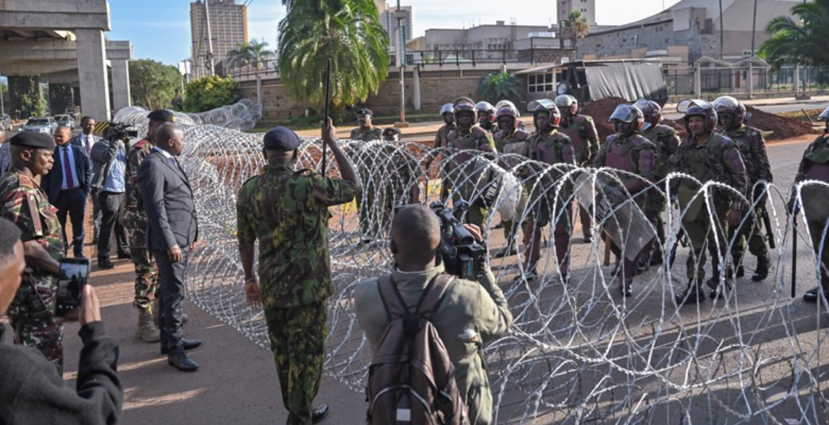 Interior Cabinet Secretary Kipchumba Murkomen Court Outlaws Police Barricades in Nairobi During Protests