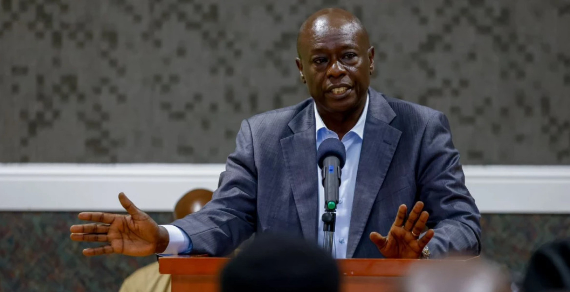 Former Deputy President Rigathi Gachagua Gachagua Seeks ICC Action on Ruto