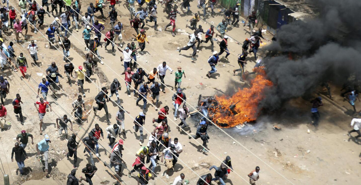 Protesters Global Peace Index Places Kenya Among Least Peaceful Nations
