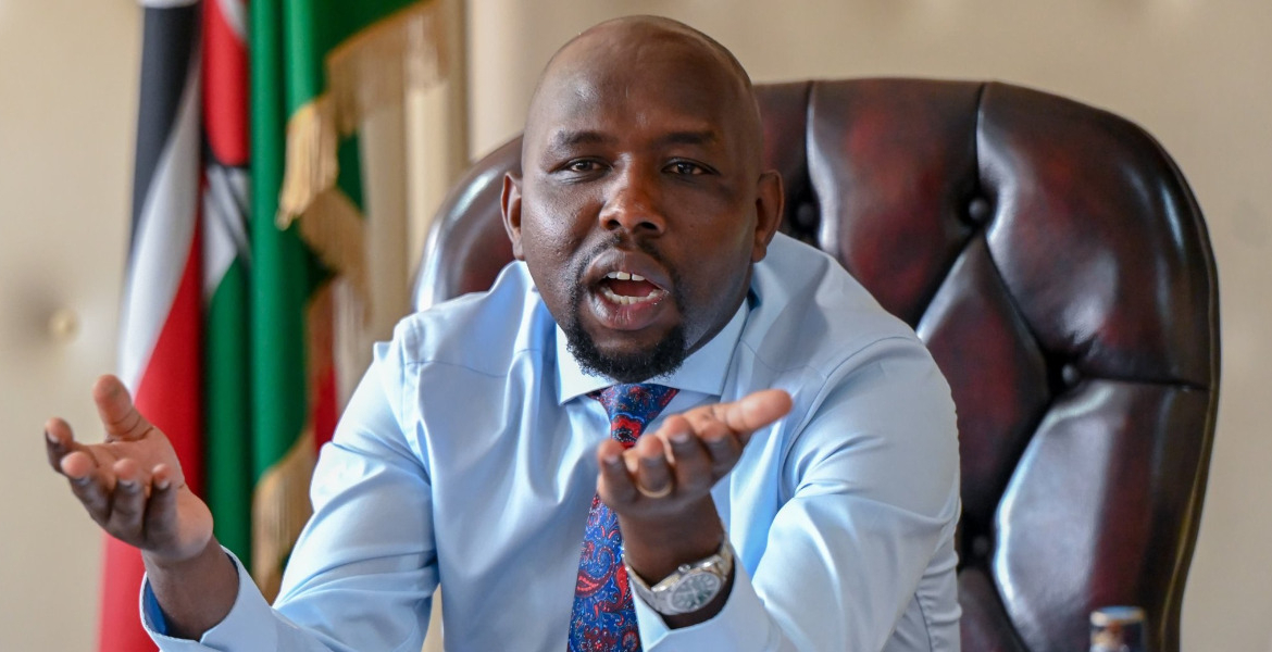 Kenya's Interior Cabinet Secretary, Kipchumba Murkomen Murkomen Issues New Use-of-Force Directive to Police