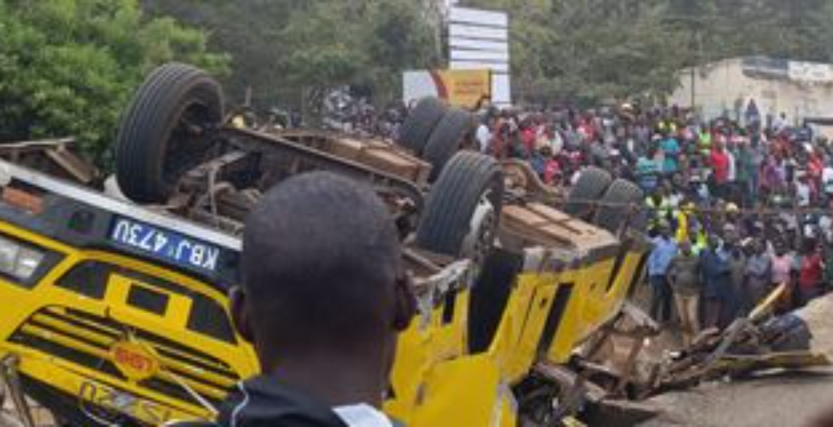 Accident 21 Dead After School-owned Bus Overturns in Kisumu