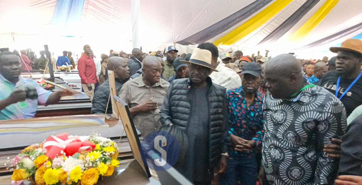 ODM Leader Raila Odinga Nyakach Mourns 22 in Mass Funeral After Kisumu Bus Crash That Claimed 26 Lives