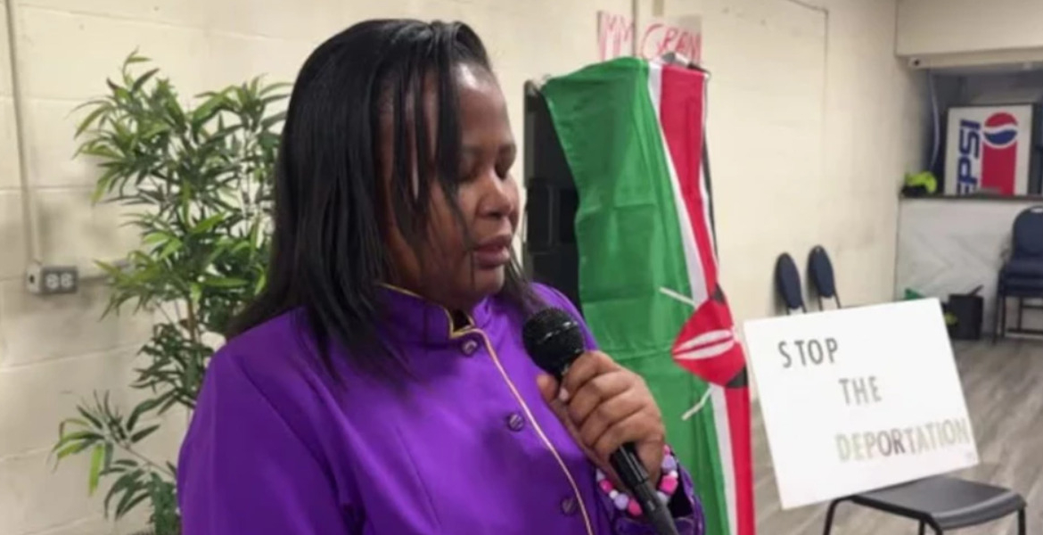 Reverend Rosalind Wanyeki, Toronto Clergy and Migrant Advocates Rally Against Deportation of Reverend Wanyeki