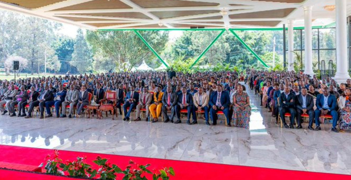 Leaders From Tharaka-Nithi County at State House, Nairobi Concerns Grow Over Executive Overreach in Kenya