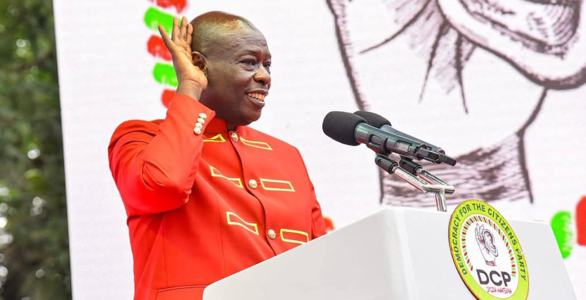 DCP Party Leader Rigathi Gachagua Gachagua’s Banisa Candidate Drops Out Amid Political Pressure