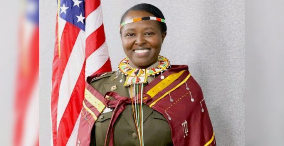 Silvia Jemutai Promoted to Lieutenant Colonel in the US Army