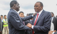 Raila Closes Gap on Uhuru in New Opinion Poll