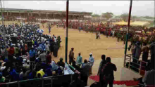 Chaos Rock President Uhuru's Rally in Mandera