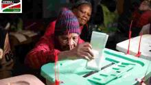 102-Year-Old Granny Braves Chilly Weather to Vote for President Uhuru