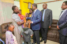 Raila Visits Family of Slain IEBC ICT Director Chris Msando