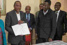 We're Not Computer Generated, President Uhuru Says in Response to Raila's Petition