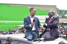 Retired President Mwai Kibaki's Grandson Defends President Uhuru Son Muhoho over Fumbled Speech