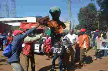 Police Rescue Martha Karua from Angry Waiguru Supporters