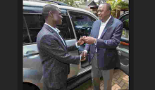 President Uhuru Buys Youngest Kenyan MP John Paul Mwirigi a Brand New Prado