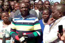 Deputy President William Ruto Takes a Dig at NASA as He Casts His Vote
