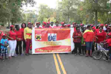President Uhuru Supporters in the US Hold Demonstration in New Jersey