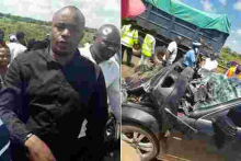 Starehe MP Charles Jaguar involved in a Road Accident in Juja