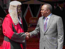 Develop Thick Skin, President Uhuru Tells Chief Justice David Maraga