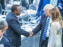 US Invites Kenya for 'Friendship Party' for Declining to Vote against President Trump's Decision on Jerusalem