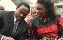 Kalonzo, Wife Return to the Country from Germany