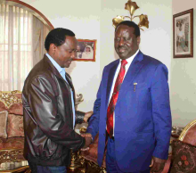 Raila: Kalonzo's Wife is Recovering Well