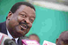 Mudavadi Reinstated as Luhya Community Spokesperson