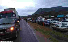 Heavy Downpour Forces Motorists to Spend the Night on Mombasa Road