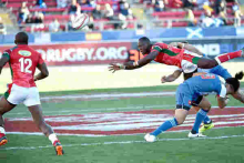 Kenya Qualifies for Main Cup Quarter Finals at the USA Sevens in Las Vegas