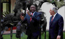 US Secretary of State Rex Tillerson Lands in Nairobi