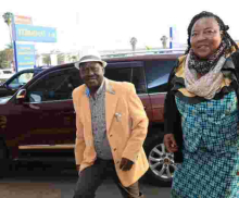 Raila Departs to South Africa for Winnie Mandela's Funeral