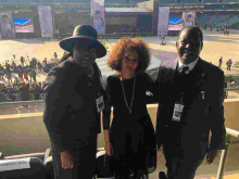 Raila Represents President Uhuru at Winnie Mandela's Funeral,  Wore "Presidential Official" Badge