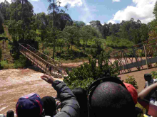 Machakos Governor Alfred Mutua Escapes Unhurt as Bridge on River Gucha Collapses 
