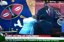 President Kenyatta, Babu Owino Finally Shake Hands 