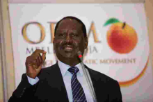 Raila Warns of Messy, Chaotic 2022 