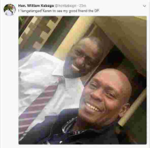 Former Kiambu Governor William Kabogo Joins 'Tanga Tanga' Movement after Meeting DP William Ruto 