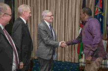 President Kenyatta Holds Trade Talks with US Delegation