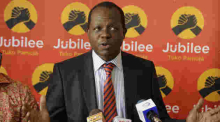 Raphael Tuju Downplays Claims of Crisis in Jubilee