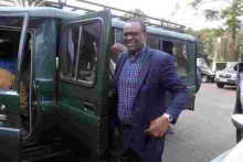 Police Seize Former Nairobi Governor Evans Kidero's Illegally Imported Mercedes Benz 