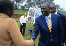 Ruto: I Don't Own a Chopper, I Borrow It from Moses Kuria 