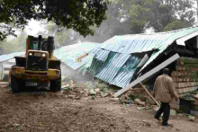 Police Search for Former Limuru MP George Nyanja After He Shot at Officers Demolishing Structures in Karen 