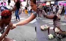 Kenyan Comedian Eric Omondi Poses as a Witchdoctor in the US [VIDEO] 