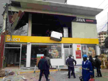 NEMA Demolishes Multi-Million Shilling Java House Outlet, Shell Fuel Station in Nairobi