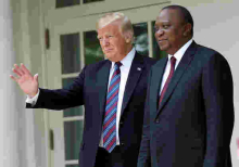 US President Donald Trump Wins Confidence of Majority of Kenyans