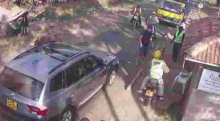 VIDEO of a Mzungu Assaulting a Kenyan Security Guard at an Estate in Nairobi Goes Viral