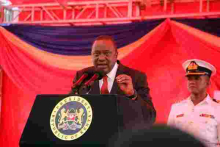 'Embarassed' President Kenyatta Refuses to Read Written Speech at an Event in Nairobi